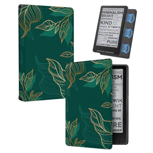 Image of CoBak Magnetic Case for XTEINK X4, Ultra-Lightweight Protective Cover for Xteink X4 E-Reader, Secure Magnetic Attachment(Deep Green)