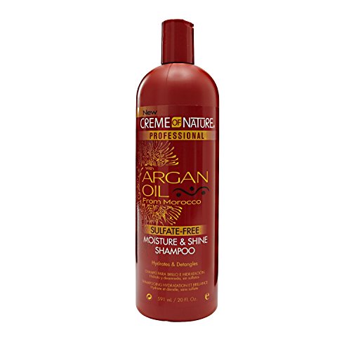 Creme of Nature Professional Argan Oil Moisture and Shine Shampoo, 20 Ounce