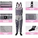 Trudave Women's Fishing Waders, Insulated Chest Waders with Stockingfoot Waterproof Neoprene Hunting Waders for Women