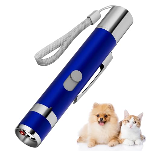 Interactive Cat Toy for Indoor Cats, 5 Patterns and 3 Modes, Rech...
