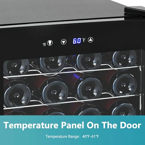 Euhomy WC-145 45 Bottle Wine Cooler Refrigerator thumb #3