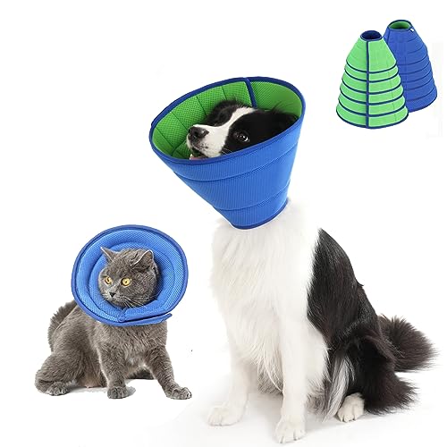 HanryDong - Collare elisabettiano traspirante per...