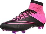 NIKE Herren Mercurial Superfly LTHR FG Fußballschuhe, Schwarz (Schwarzpink), 42.5