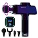 Produktbild Qisiewell AY15 Massagepistole Elektrisches Hand-Massagegerät Für Nacken Schulter Rücken Massage Gun Entspannungstherapie 4 Massageköpfe 6 Geschwindigkeitsstufen Muskel-Vibrationsgerät (Schwarz)