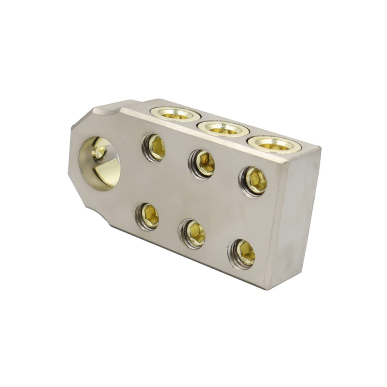 Paire de Bornes de Batterie Automobile 2/0 Awg en Alliage de Zinc