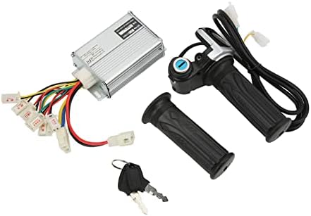 KIMISS 1000 W نحى موتور سرعة المراقب المالي مع قفل خنق قبضة & عرض البطارية، 36 V الدراجة الكهربائية المراقب المالي لدراجة صغيرة، قبضة المقود