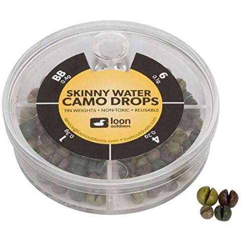 Loon Outdoors Tin Drops 4 Division - Skinny Water Split Shot (Camo) Cover