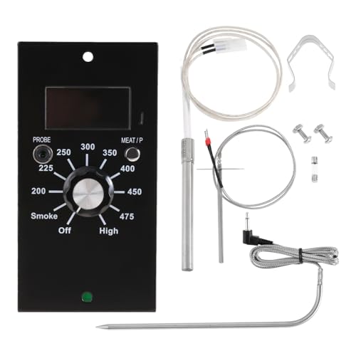 Replacement for Pit Boss Pellet Grills Digital Temperature Control Panel Kit, with Thermostat Controller Board, Temperature Probe, Hot Rod Ignition Meat Probe