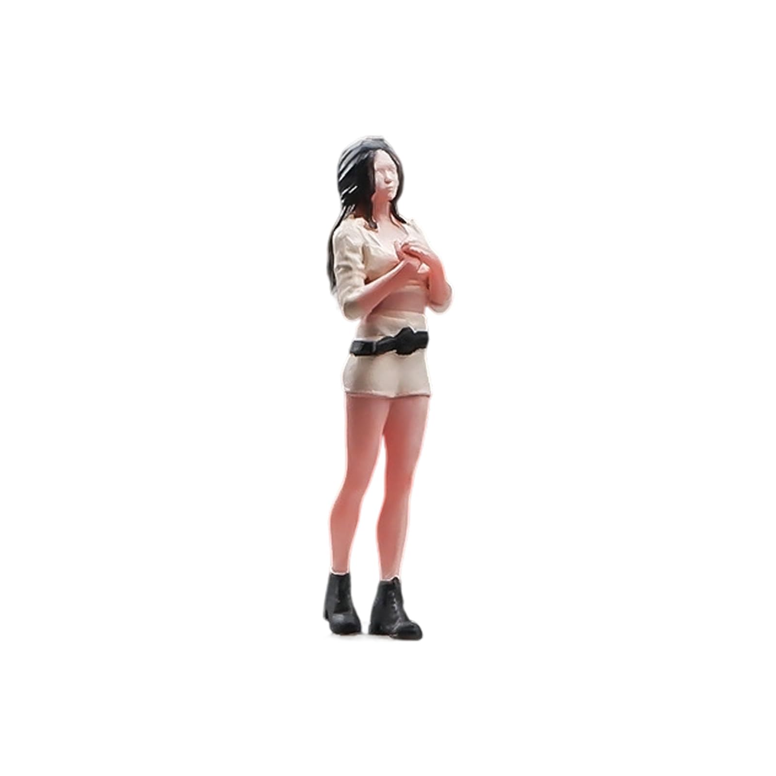 Sisyeuo Resins Tiny Figurines 1: 64 Scale Miniature People Model for Projects and Miniature Building Decoration Resins Figure Model for Dioramas