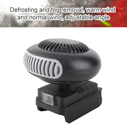 Calentador de coche portátil 18V para batería WA3551 calefactor interior de 170W 5