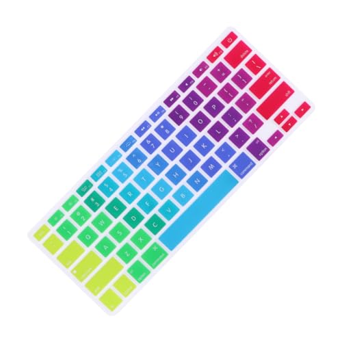 Gadpiparty Durable Keyboard Cover for Pro Air Colorful Keyboard Film Easy to Clean Water Dirt Resistant Compatible with Models