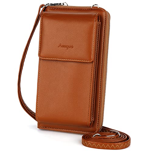 Aeeque Handy Portemonnaie Tasche,Damen Handytasche mit Geldbörse zum...