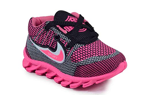 SMARTOTS Kids Casual Sports Laces Shoes for Baby Boys/Girls Age 12 Months to 4 Years Blade-1