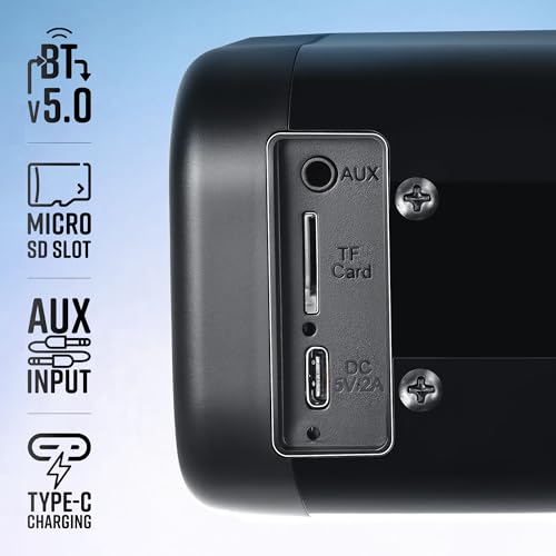 Image of ZEBRONICS 42 Watts Bluetooth Soundbar, 7 Hours Playback, Powerful Dual Drivers, LED Indicator, Built-in Rechargeable Battery, Type C Charging, BTv5.0, mSD, AUX (Juke BAR 1610, Glossy Black)