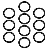 OTOTEC 10個 アルミニウム オイルドレンプラグ ワッシャー オートバイ 16x12x1.5mm フラットガス耐性 スズキ対応 ヤマハ対応