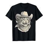 Photo Gallery gatto cowboy vintage western country cowgirl divertente gatto maglietta Photo Gallery gatto cowboy vintage western country cowgirl divertente gatto maglietta