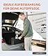 LIONSTRONG Auto Kofferraumtasche [HOCHWERTIGER FILZ] – Faltbar – Rutschfest mit Klettbändern zu befestigen – Werkzeugtasche – Auto Zubehör - Universell für alle Autos geeignet