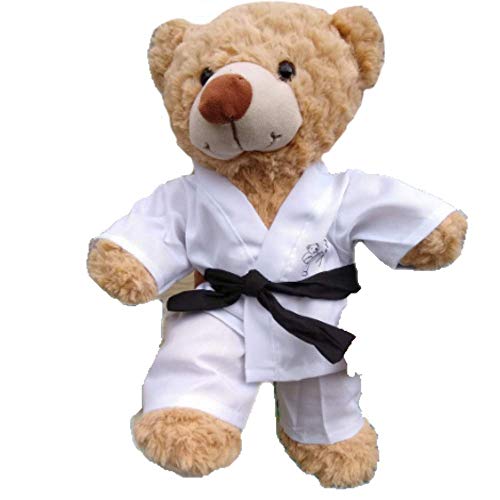 40cm Karate Kostüm - Kampfsport Outfit - Teddybär Kleidung (40cm Outfit) Teddybär Nicht enthalten