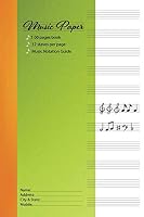 MUSIC PAPER: Manuscript Paper 1090522878 Book Cover