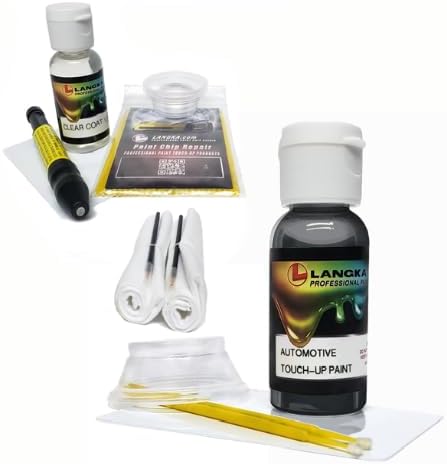 Miniatura 2 de Langka Pintura de retoque de 1 onza compatible con Chevrolet, Onix, GB8WA384A, Ebony Twilight Metallic.