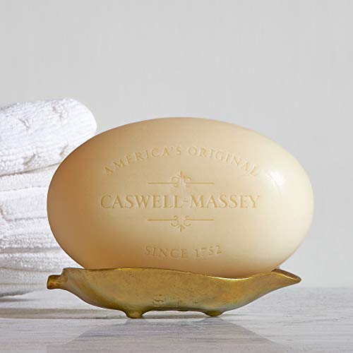 Image of Caswell-Massey Men's Bar Soap Gift Set - Number Six Scent - Triple-Milled Moisturizing Body Soap Bars for All Skin Types, Plant-Based Formula with Essential Oils, Made in USA, 3 x 5.8 oz