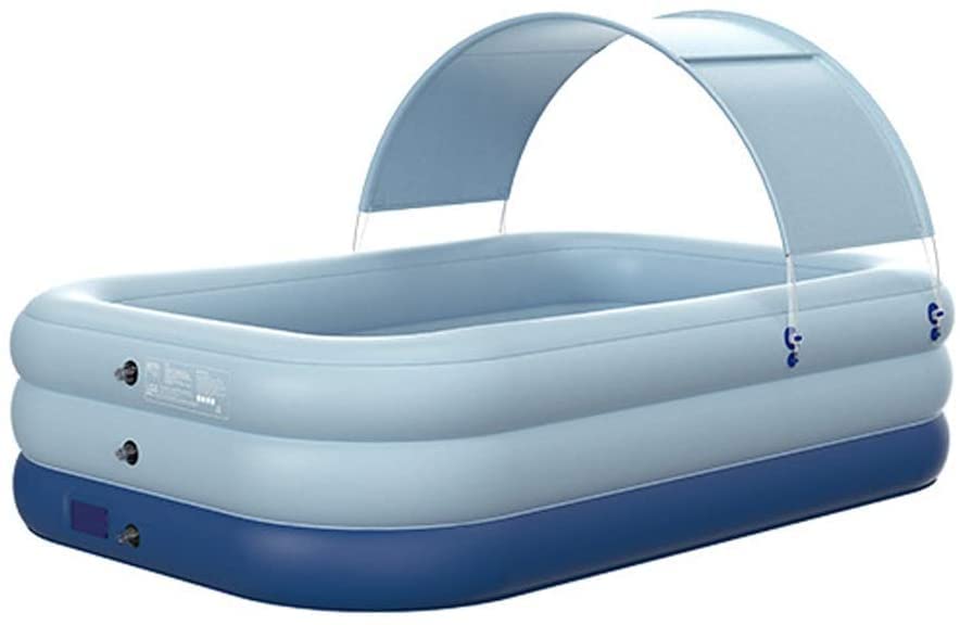 Pools for Gärten Swimmingpools for Gärten drahtlose einschlüssel aufblasbare pool groß mit markise erwachsene kinder…