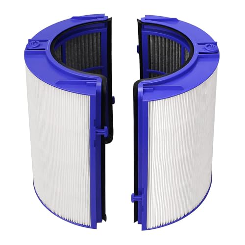 AllSpares 360 HEPA-Filter für Dyson Luftreiniger | Kompatibel mit PH01 HP06 TP06 HP07 | Ersatzfilter mit Glasfaser & Aktivkohle | 970341-01 968707-08 | 210x220 mm