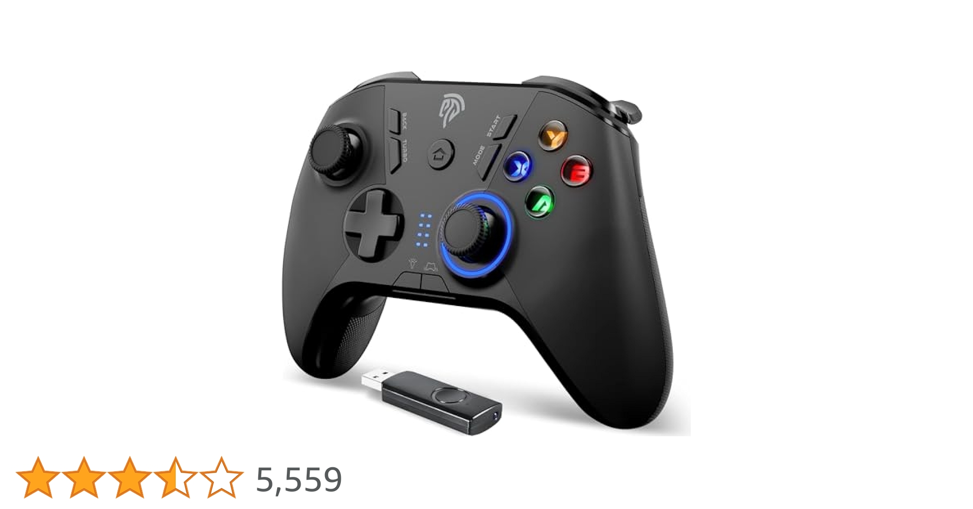 Amazon.co.jp: PC無線コントローラー PC ゲームパッド 無線