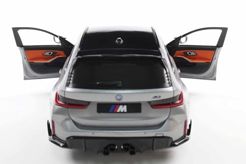 Modelo a escala 1:18 BMW M3 (G81) Touring gris Solido miniatura 6