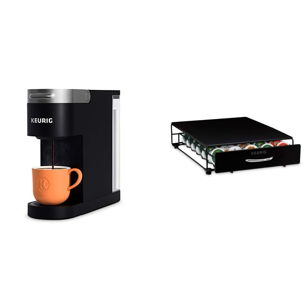 Keurig KSlim Coffee Maker, Single Serve KCup Pod Coffee Brewer, To 12