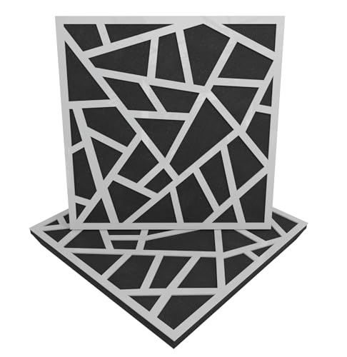 �����z���g�U�p�l�� 2�Z�b�g | 50x50x5cm | �z���E�g�U�E���ˁE�h�� | �m�C�Y�ጸ���G�R�[�}�� | �������v���X�`�b�N: [x2 SKYROSS | �z���C�g�O���X�v���X�`�b�N]