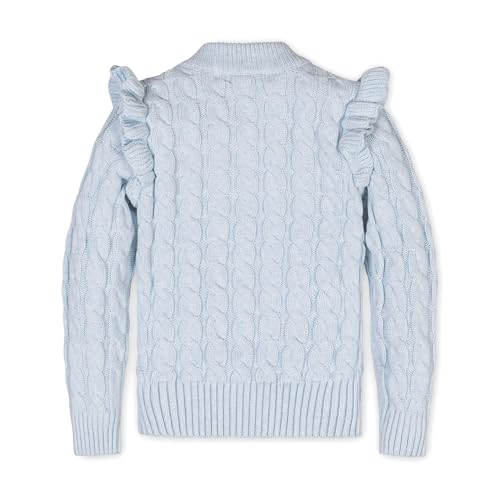 Image of Hope & Henry Girls Cable Front Pullover Sweater