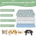 2pcs Pet Pads with Pheromones, 60x40cm/23.62x15.75in Reusable Washable Thickened Puppy Pee Pads for Dogs & Cats Leak-Proof & Anti-Slip Absorbent Pet Training Mat Supplies