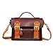 OLD TREND Genuine Leather Aster Mini Satchel Bag (Brown)