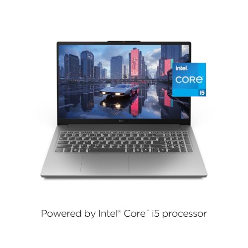 Lenovo LOQ Essential – AI-Powered Student Gaming Laptop - Intel® Core™i5-12450HX - 15.6" FHD IPS Display – 144Hz Refresh Rate – NVIDIA® GeForce RTX™ 4050 – 8GB Memory – 512GB SSD Storage – Luna Grey - Image 3