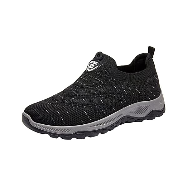 MLAGJSS White Sneakers for Men Walking Shoes for Men Mens Sneakers Size 11 Black Non Slip Shoes for Men