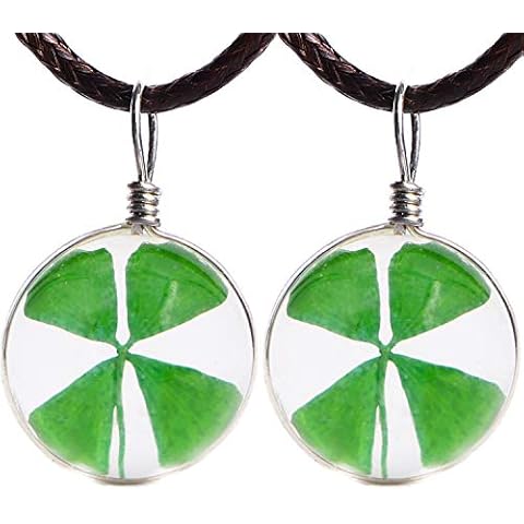 Pavaruni Handmade Real Flower Pendant Necklace Cover
