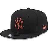 new era mlb logo 9Fifty Snapback Six Panel verstellbares Cap des Baseball Teams New York Yankees mit geradem Schirm.