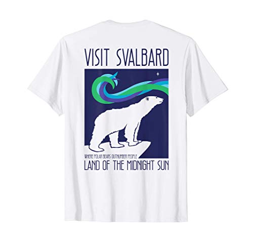 Svalbard Oso Polar Noruega | Longyearbyen Norway Polar Bear Camiseta