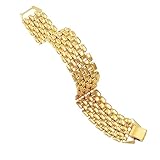 Anniyo Men's gold-plated bracelet Father's Day jewelry