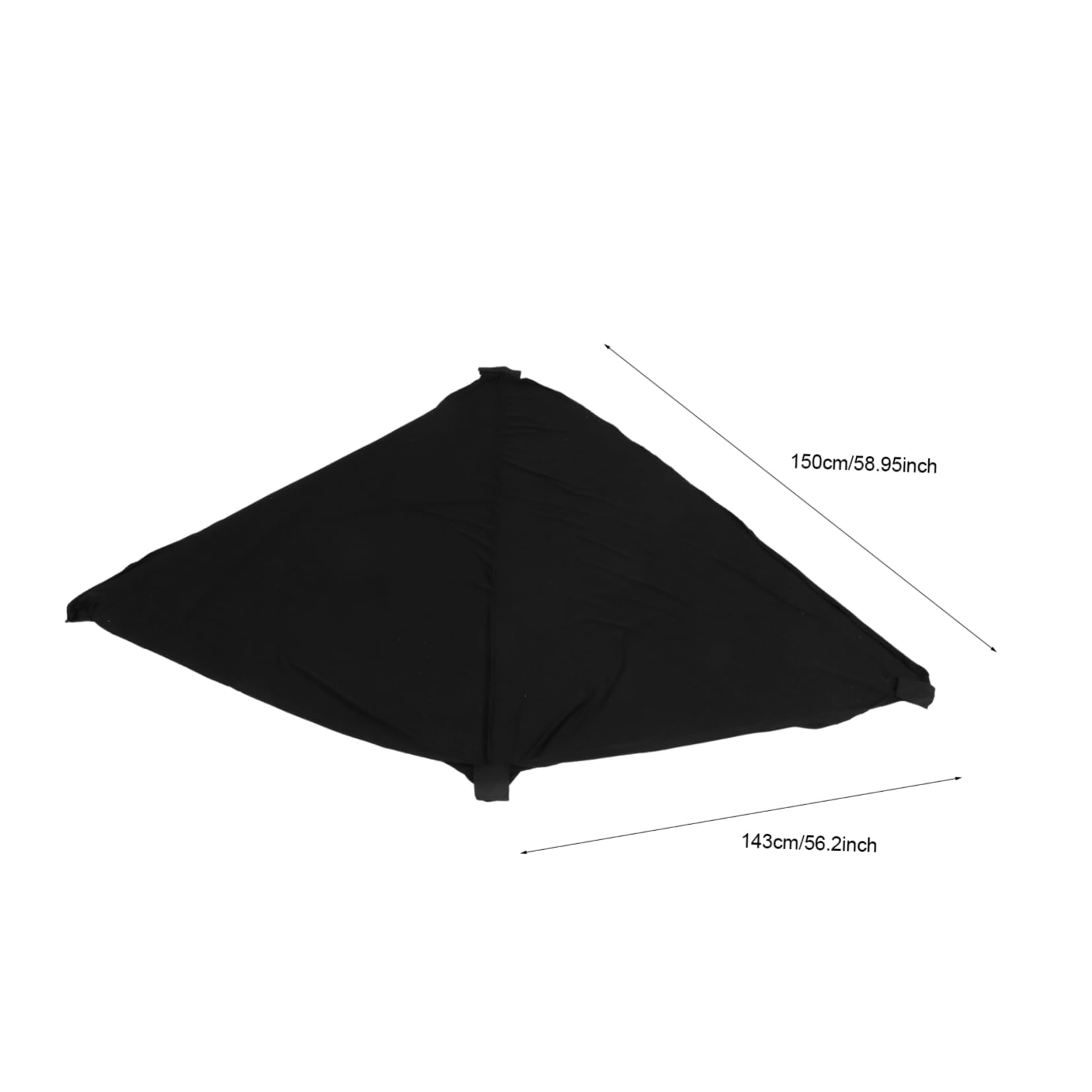 Garneck Flexible Cover for Speaker Stand Loudspeakers Protection Black Essential Live Show Accessory