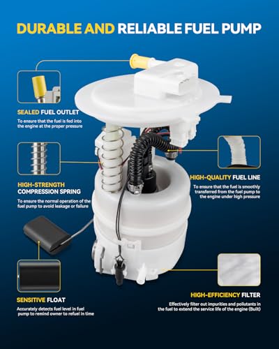 Image of PHILTOP FG1549 Electric Fuel Pump Assembly Compatible with Nissan Sentra 2013-2019 1.8L, Replacement for 4011272, 4011292, 550-2340, A46508, CFG1549, E9213M, SP4097M