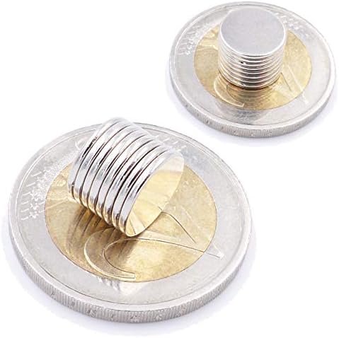 Piccolo 2mm X 1mm Forte Neodimio Disco Magneti N52 (25-100 Pezzi - Foto 3
