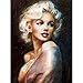 OSDFN Puzzle en Bois 1000 pièces-Casse-tête Marilyn Monroe 1000 pièces
