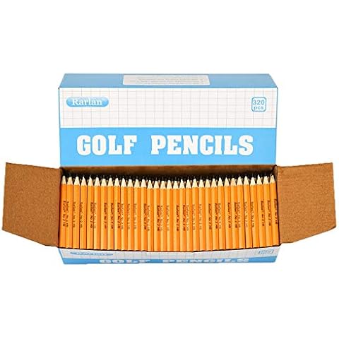 Rarlan Golf Pencils, 2 HB, Pre-Sharpened, 320 Count Bulk Pack Cover