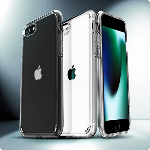 Image of Spigen Ultra Hybrid (Anti-Yellowing PC Back) Designed for iPhone SE 2022 Case /iPhone SE 3 Case 2022 / iPhone SE 2020 Case /iPhone 8 Case /iPhone 7 Case - Frost Clear