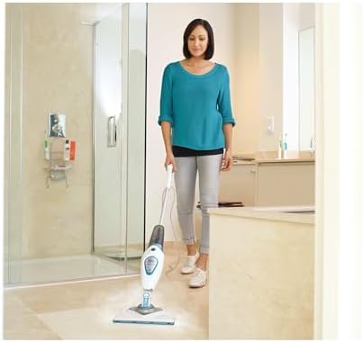 Black + Decker FSM1616-QS 1600W Buharlı Süpürge – Ayarlanabilir Buhar ve Delta Başlık ile (1 x zemin pedi 1 x delta zemin pedi dahil) - Görsel 6