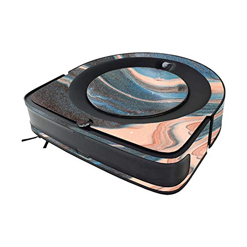 Image of MightySkins Glossy Glitter Skin Compatible with iRobot Roomba s9 Vacuum - Sea Dunes | Protective High-Gloss Glitter Finish | Easy to Apply and Change Styles | Made in The USA