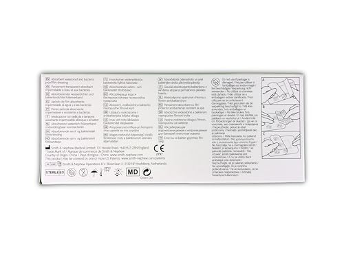 Opsite post-opératoire imperméable transparent 6.5 x 5 cm