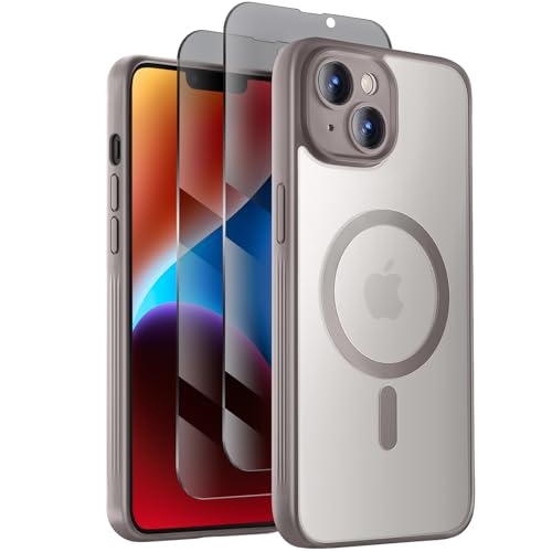 Image of Symcele Designed for iPhone 14 Case, Natural Titanium